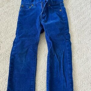 Classic Kids Blue Corduroy Pants
